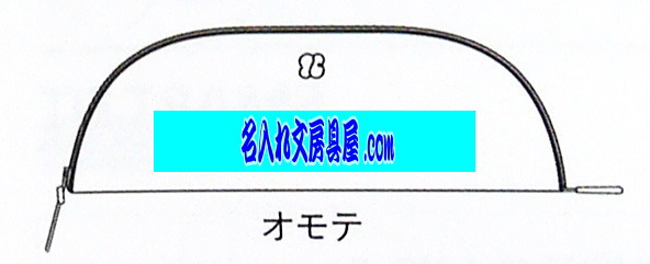 Bloomin トレーペンケース A-7731 名入れ印刷可能範囲