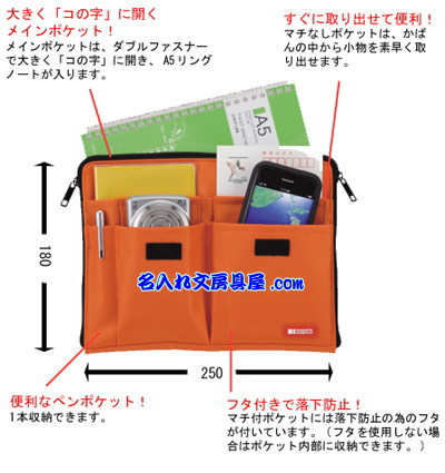 リヒト バッグインバッグ 商品特徴