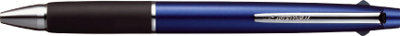 ジェットストリーム 3色ボールペン ネイビー 名入れ SXE380007.9