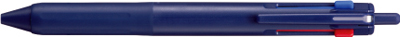 ジェットストリーム 新3色ボールペン ネイビー 名入れ SXE350707.9