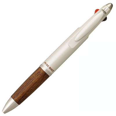 三菱鉛筆 ピュアモルト 3機能ペン 名入れ