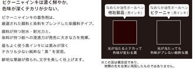 ぺんてる ビクーニャエックス名入れ 商品詳細2