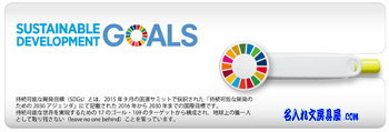 SDGs ボールペン 名入れ専用台紙 表面