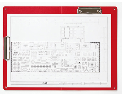 おりたためるクリップボード+A3サイズ 名入り