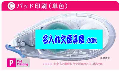 ピットエアー名入れ印刷可能範囲