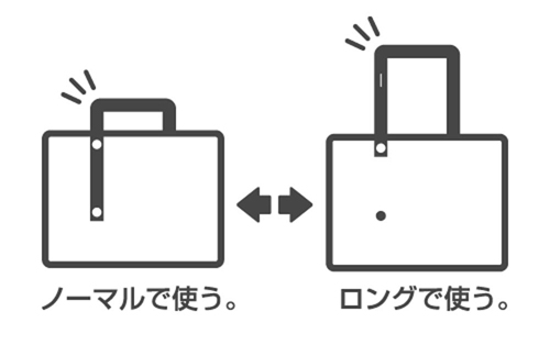 リヒト キャリングバッグ ２ウェイタイプ 名入れ特徴2