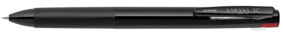 サラサクリップ3C 0.5mm 黒 名入れ J3J5-BK