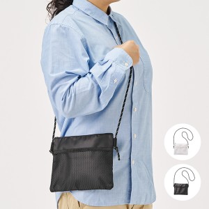 マークレススタイル メッシュポケットサコッシュ TR-1397 名入れ