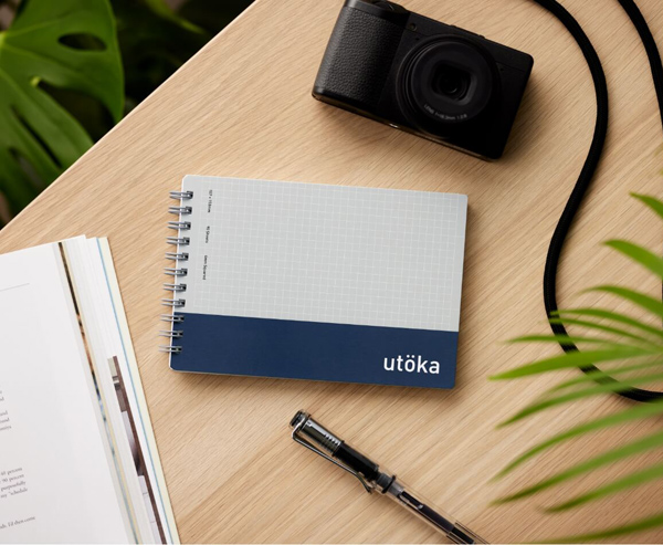 utoka ウトカ ノート 名入れ 商品特徴1
