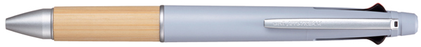 ジェットストリーム 多機能ペン 4&1 BAMBOO ブルーグレー 名入れ