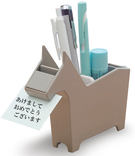 ペニンシュラ アニマルペンスタンド お年賀 名入れ2