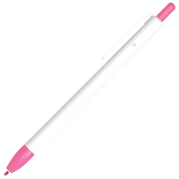 ゼブラ ノック式蛍光ペン クリックブライト ホワイト軸 名入れ