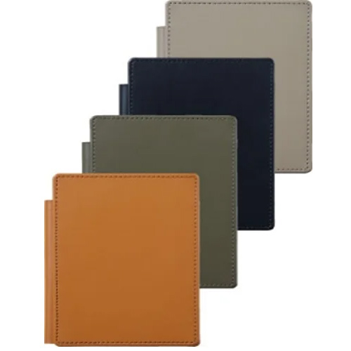 レザフェスU スライドメモパッド A6サイズ 9932LU 名入れカラーバリエーション