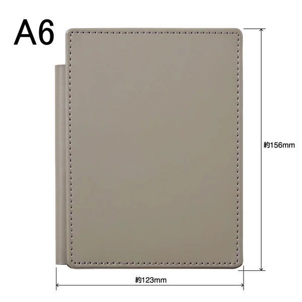 レザフェスU スライドメモパッド A6サイズ 9932LU 名入れ特徴1