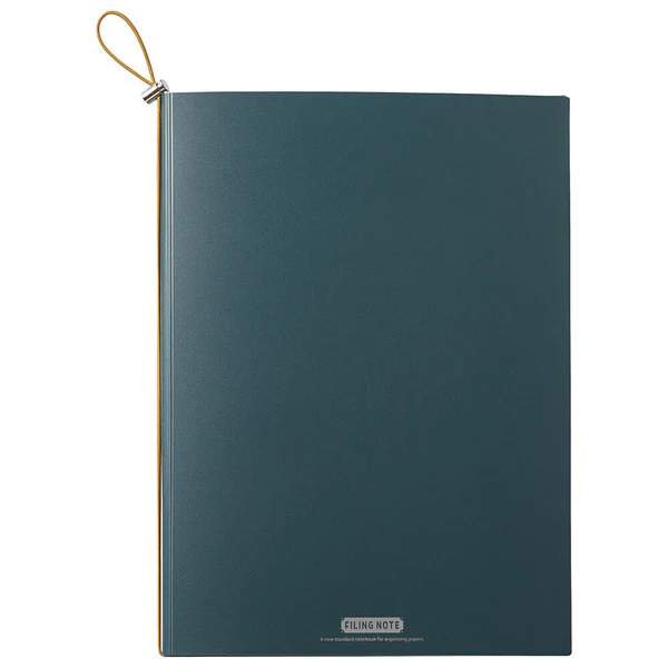 キングジム ファイリングノート アンティー クネイビー 名入れ